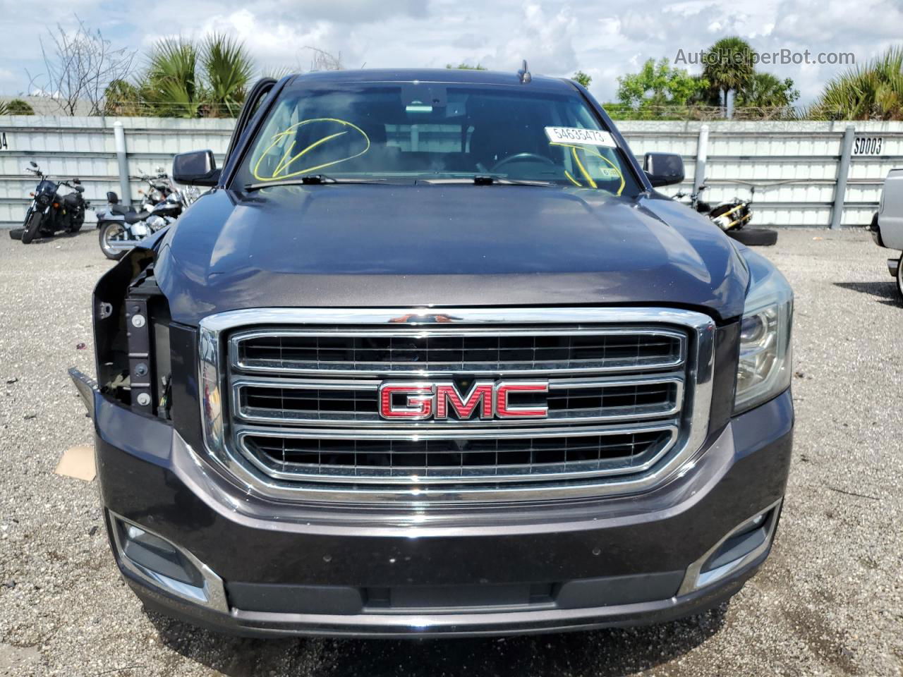 2017 Gmc Yukon Xl K1500 Slt Gray vin: 1GKS2GKC5HR177447