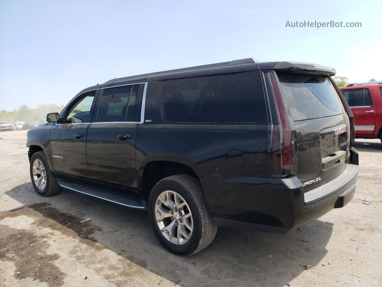 2017 Gmc Yukon Xl K1500 Slt Black vin: 1GKS2GKC6HR171138