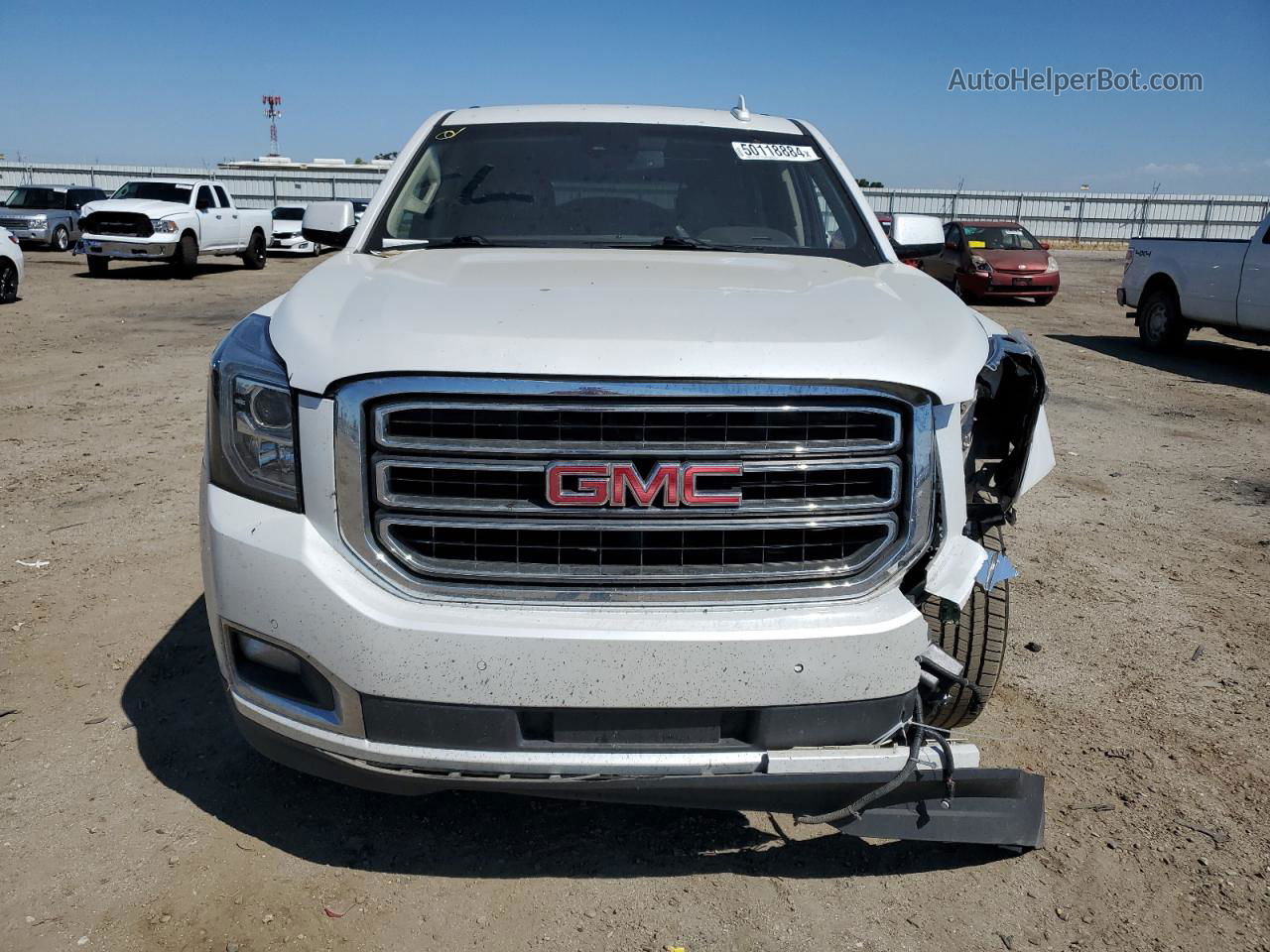 2017 Gmc Yukon Xl K1500 Slt White vin: 1GKS2GKC6HR257985