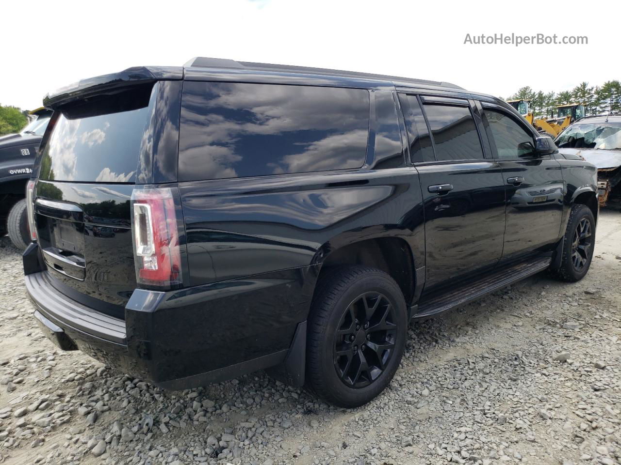 2020 Gmc Yukon Xl K1500 Slt Черный vin: 1GKS2GKC7LR175790