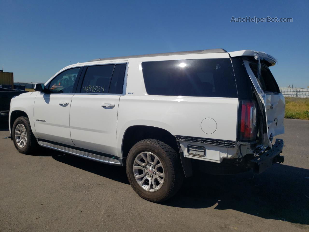 2017 Gmc Yukon Xl K1500 Slt White vin: 1GKS2GKC8HR271130