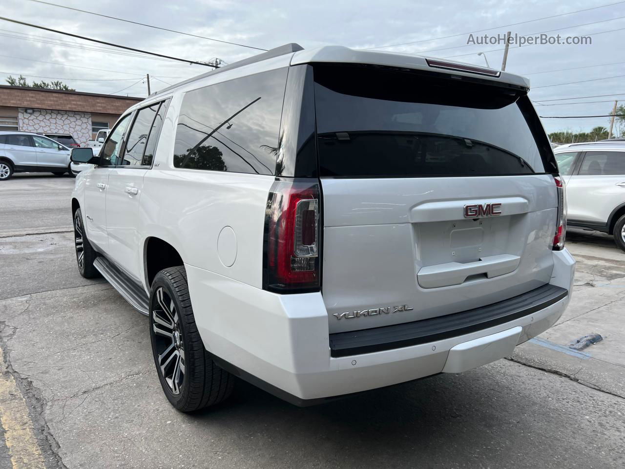 2020 Gmc Yukon Xl K1500 Slt White vin: 1GKS2GKC9LR165746