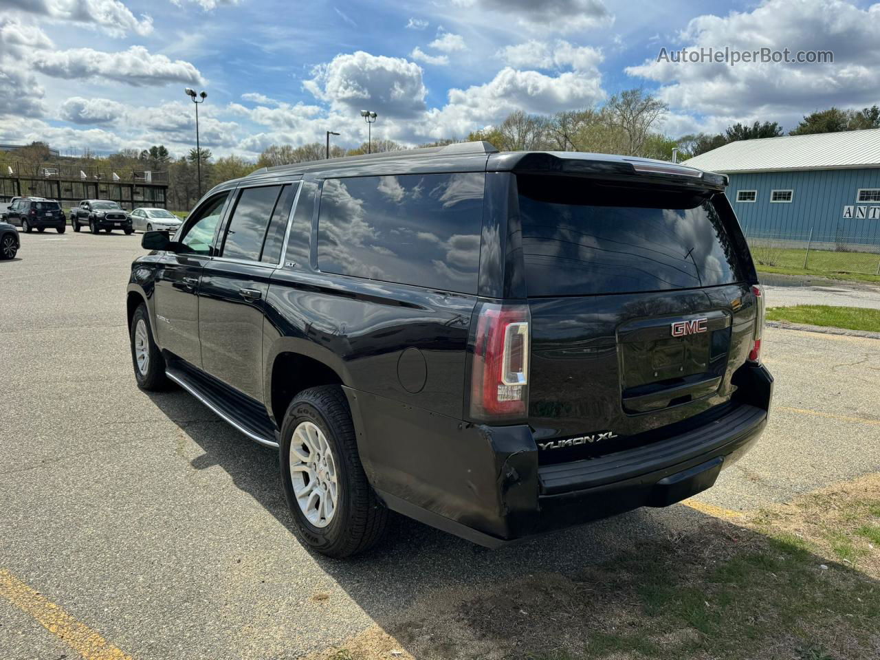 2017 Gmc Yukon Xl K1500 Slt Black vin: 1GKS2GKCXHR114103