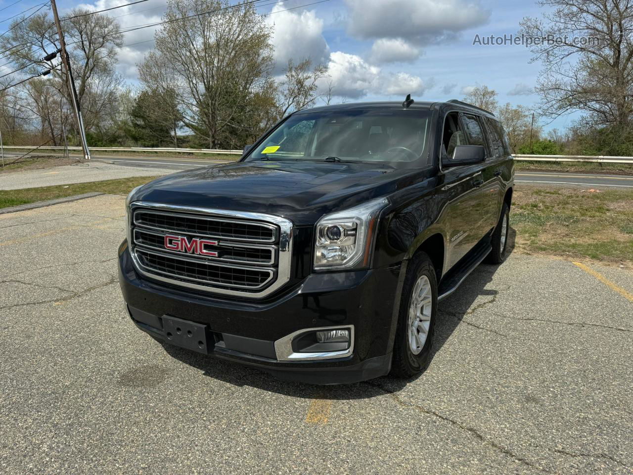 2017 Gmc Yukon Xl K1500 Slt Black vin: 1GKS2GKCXHR114103