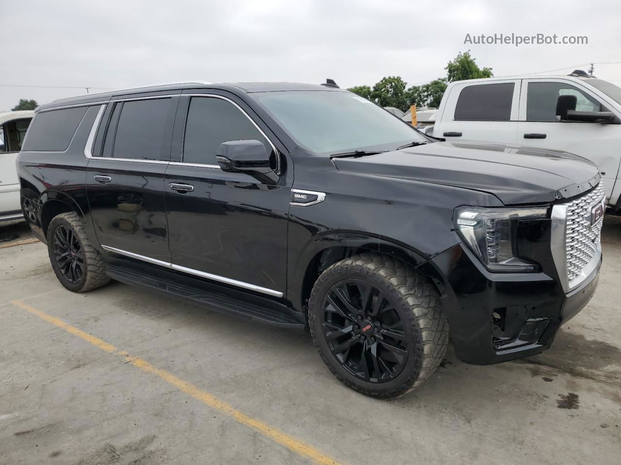 2021 Gmc Yukon Xl K1500 Slt Black vin: 1GKS2GKD0MR451561