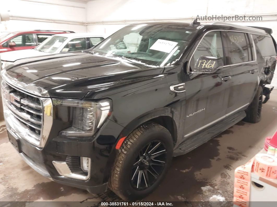 2021 Gmc Yukon Xl 4wd Slt Черный vin: 1GKS2GKD1MR408878