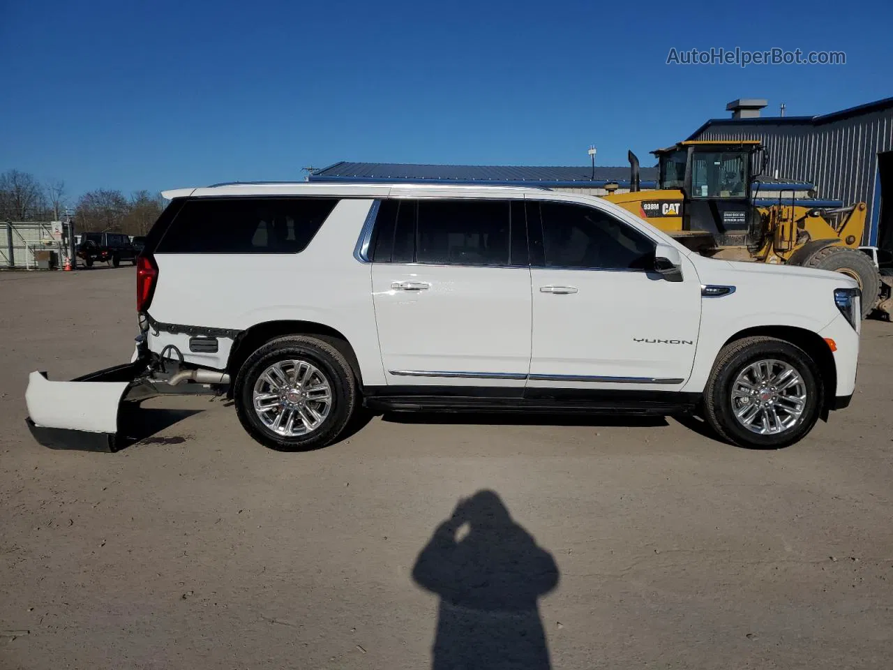 2021 Gmc Yukon Xl K1500 Slt White vin: 1GKS2GKD3MR131022