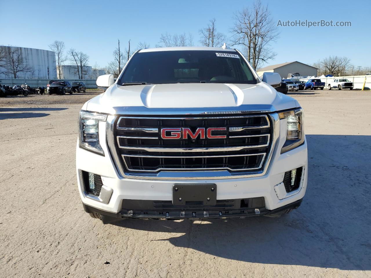 2021 Gmc Yukon Xl K1500 Slt White vin: 1GKS2GKD3MR131022