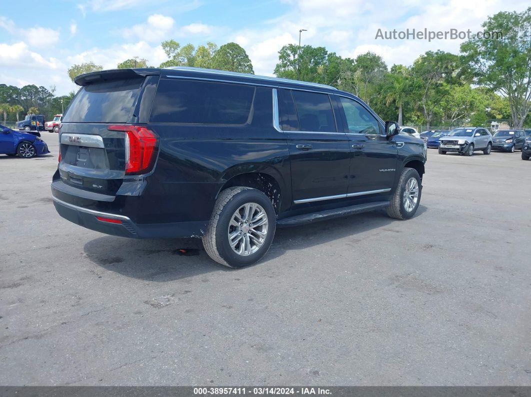 2021 Gmc Yukon Xl 4wd Slt Черный vin: 1GKS2GKD6MR486878