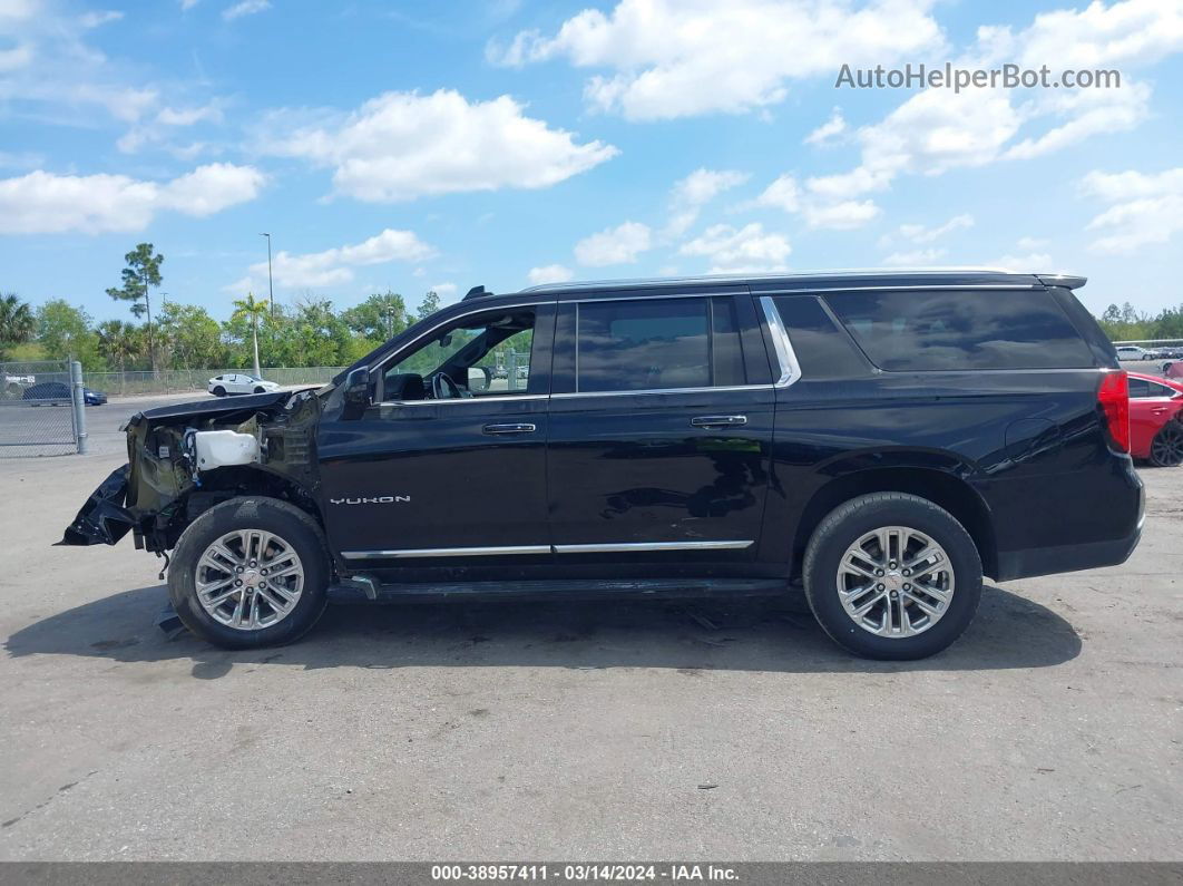 2021 Gmc Yukon Xl 4wd Slt Black vin: 1GKS2GKD6MR486878