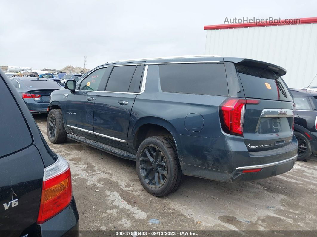 2021 Gmc Yukon Xl Slt Dark Blue vin: 1GKS2GKD7MR207499