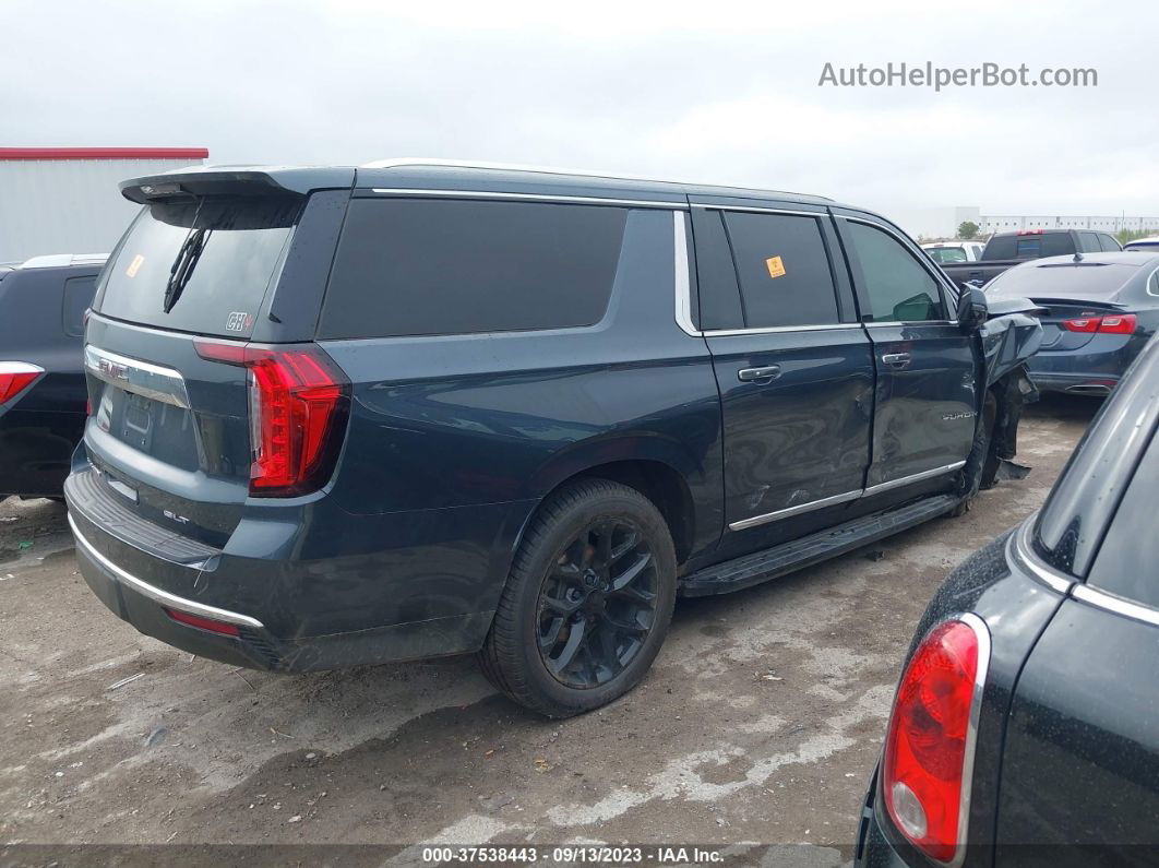 2021 Gmc Yukon Xl Slt Dark Blue vin: 1GKS2GKD7MR207499