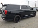 2021 Gmc Yukon Xl K1500 Slt Black vin: 1GKS2GKD8MR153193