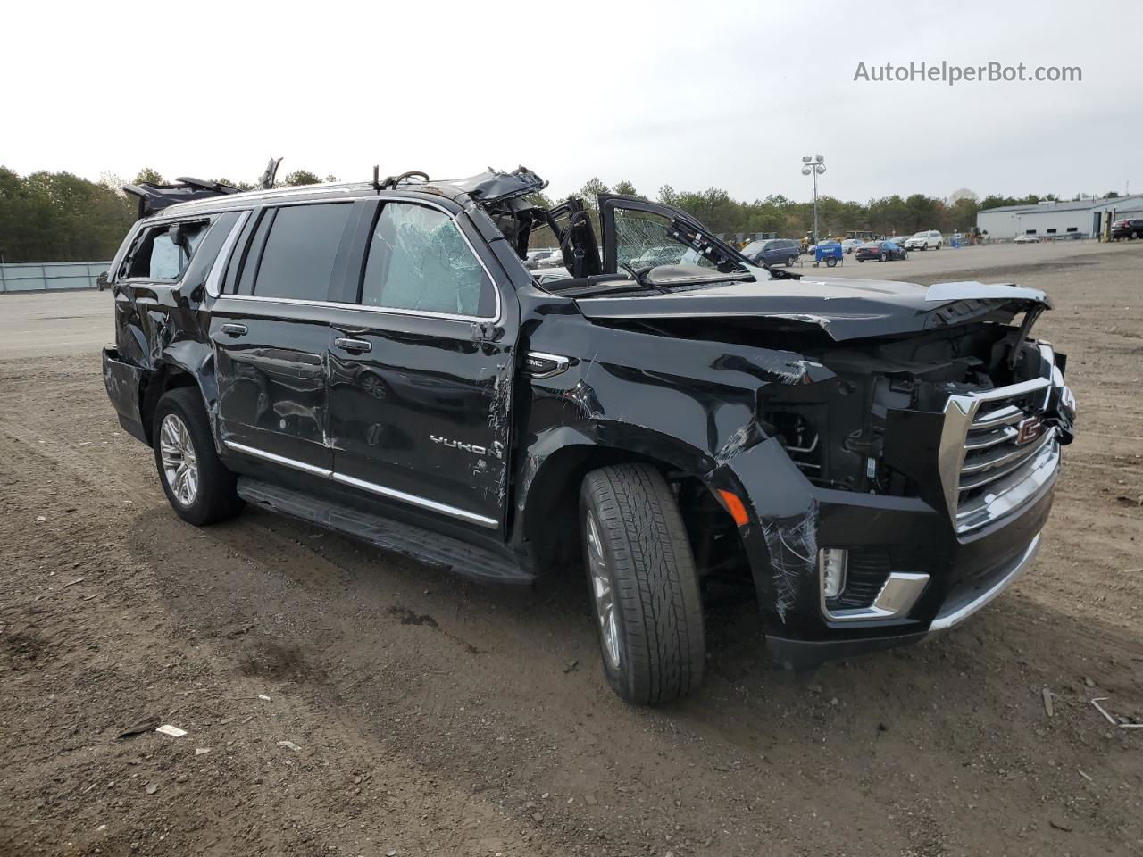 2021 Gmc Yukon Xl K1500 Slt Black vin: 1GKS2GKD8MR436368