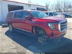 2021 Gmc Yukon Xl 4wd Slt Burgundy vin: 1GKS2GKD9MR145183