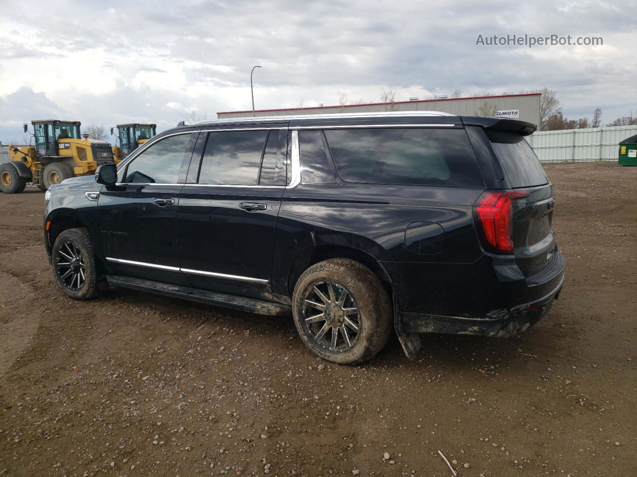 2021 Gmc Yukon Xl K1500 Slt Black vin: 1GKS2GKDXMR434783