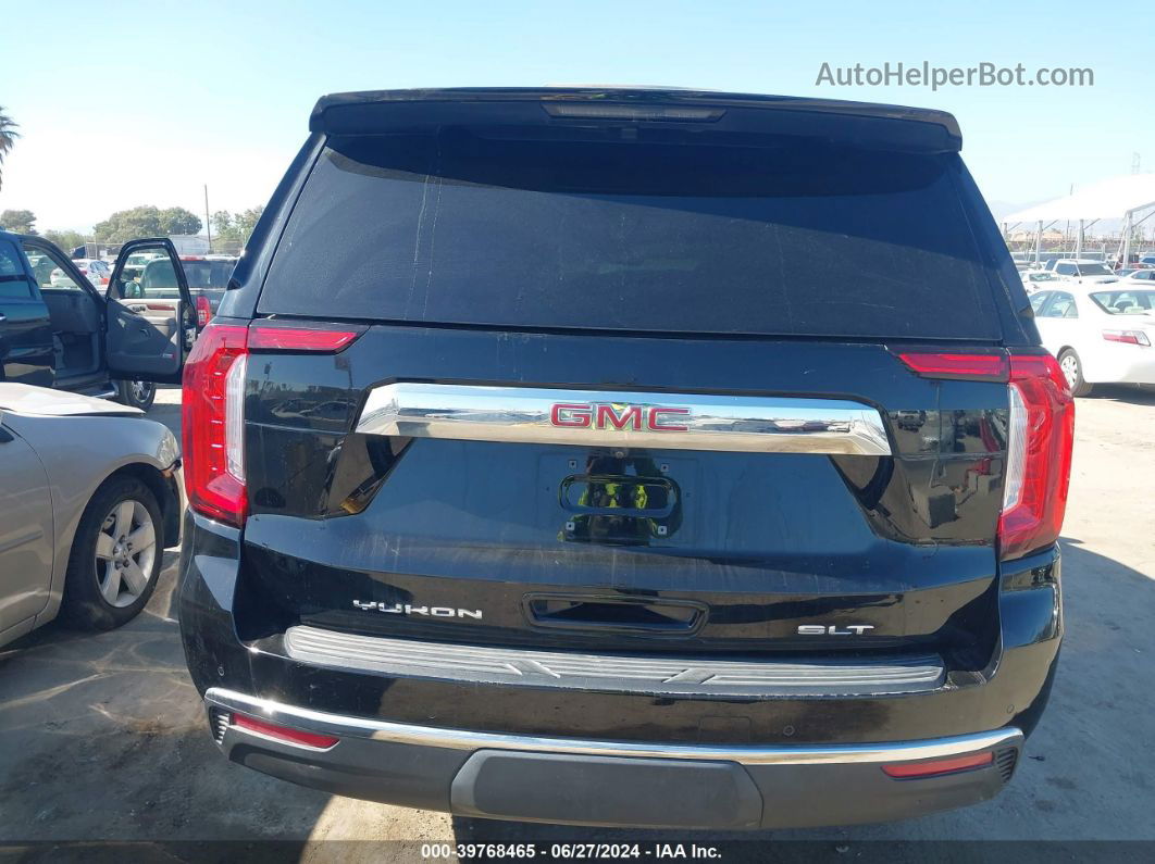 2021 Gmc Yukon Xl 4wd Slt Черный vin: 1GKS2GKT6MR426137