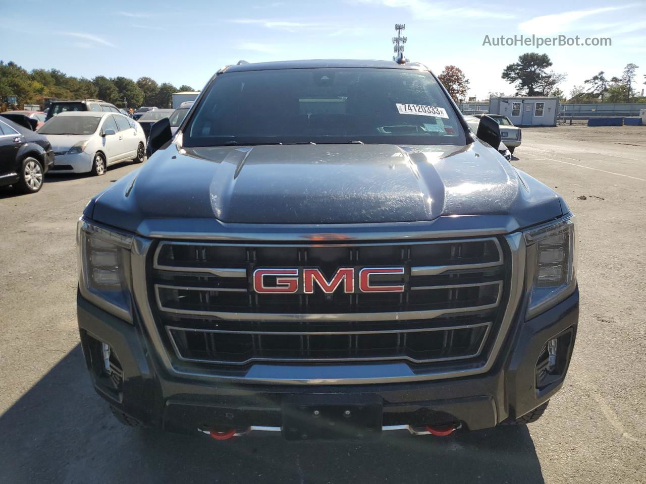 2021 Gmc Yukon Xl K1500 At4 Black vin: 1GKS2HKD8MR421102