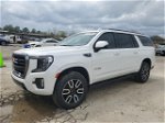 2021 Gmc Yukon Xl K1500 At4 White vin: 1GKS2HKDXMR239806