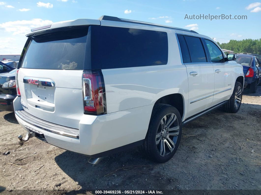 2017 Gmc Yukon Xl Denali White vin: 1GKS2HKJ0HR148782