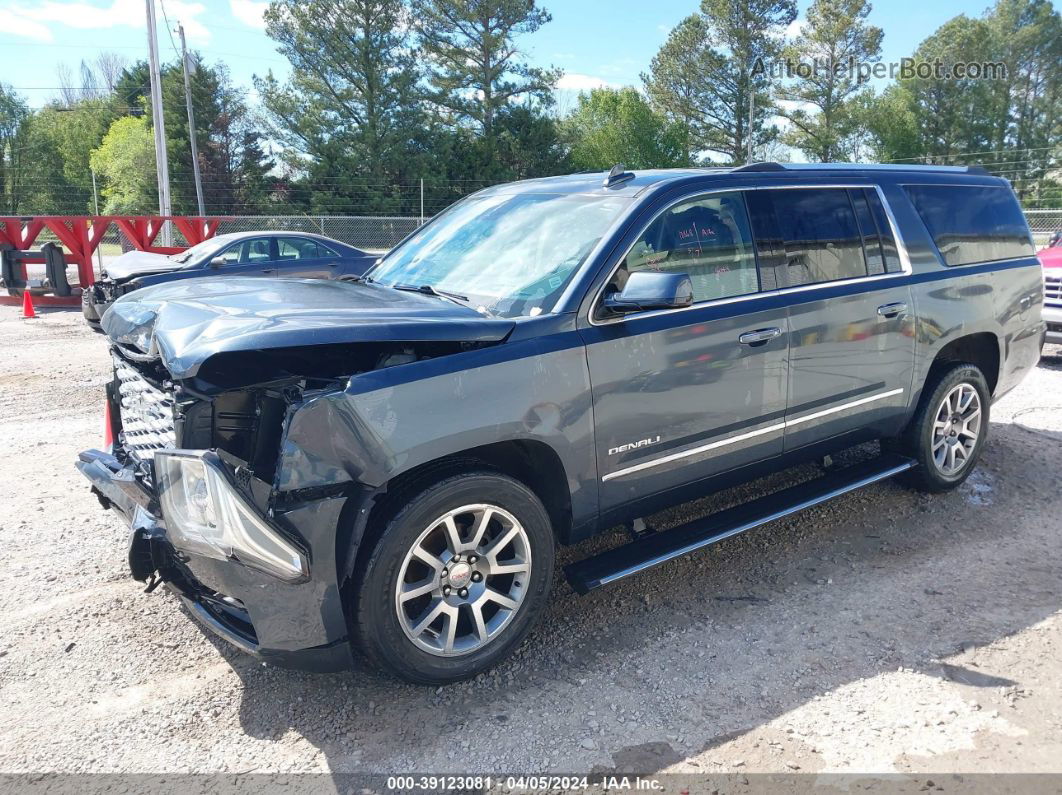 2020 Gmc Yukon Xl 4wd Denali Blue vin: 1GKS2HKJ0LR155952