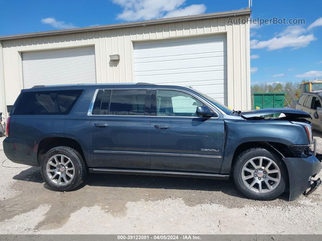 2020 Gmc Yukon Xl 4wd Denali Blue vin: 1GKS2HKJ0LR155952