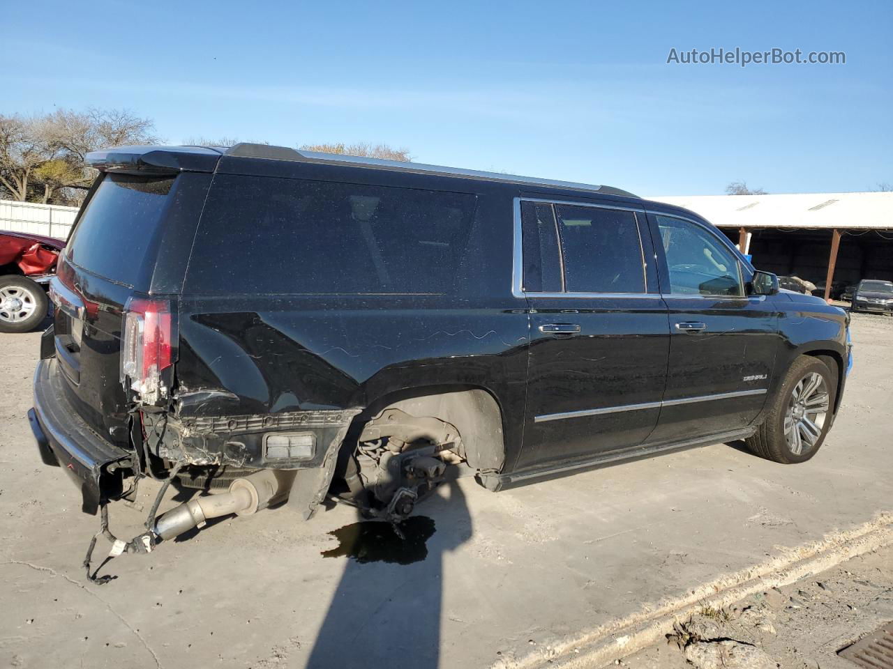 2020 Gmc Yukon Xl Denali Black vin: 1GKS2HKJ0LR223943