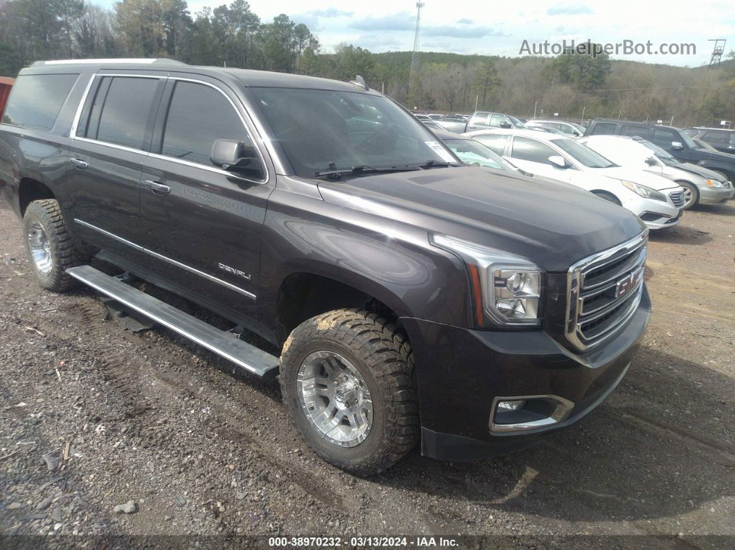 2017 Gmc Yukon Xl Denali Black vin: 1GKS2HKJ1HR374457