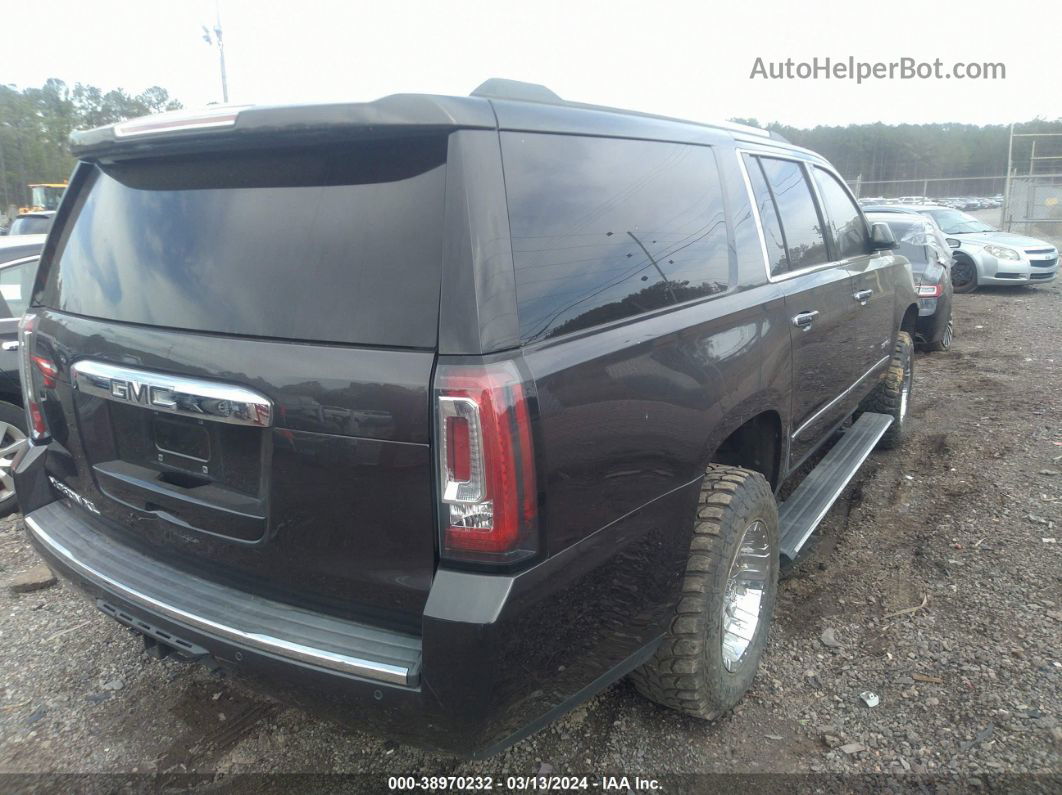 2017 Gmc Yukon Xl Denali Black vin: 1GKS2HKJ1HR374457