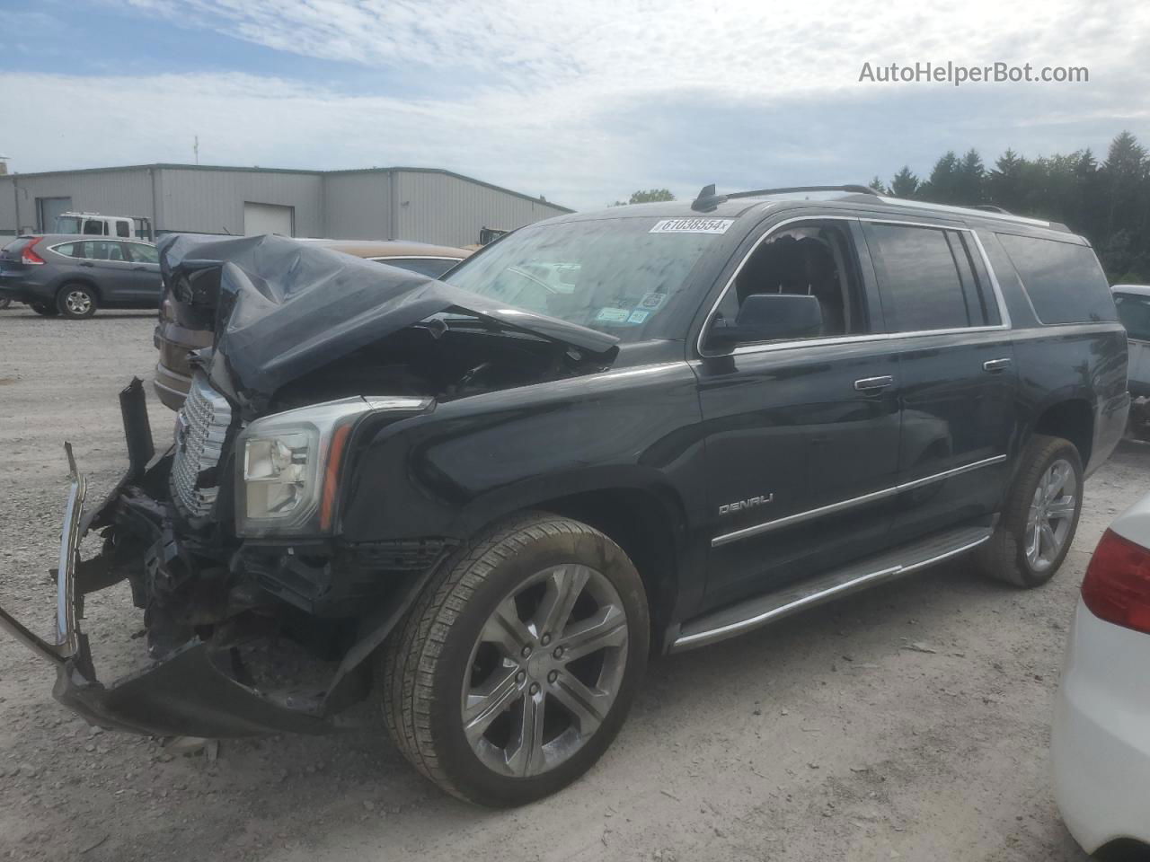 2017 Gmc Yukon Xl Denali Black vin: 1GKS2HKJ2HR171108