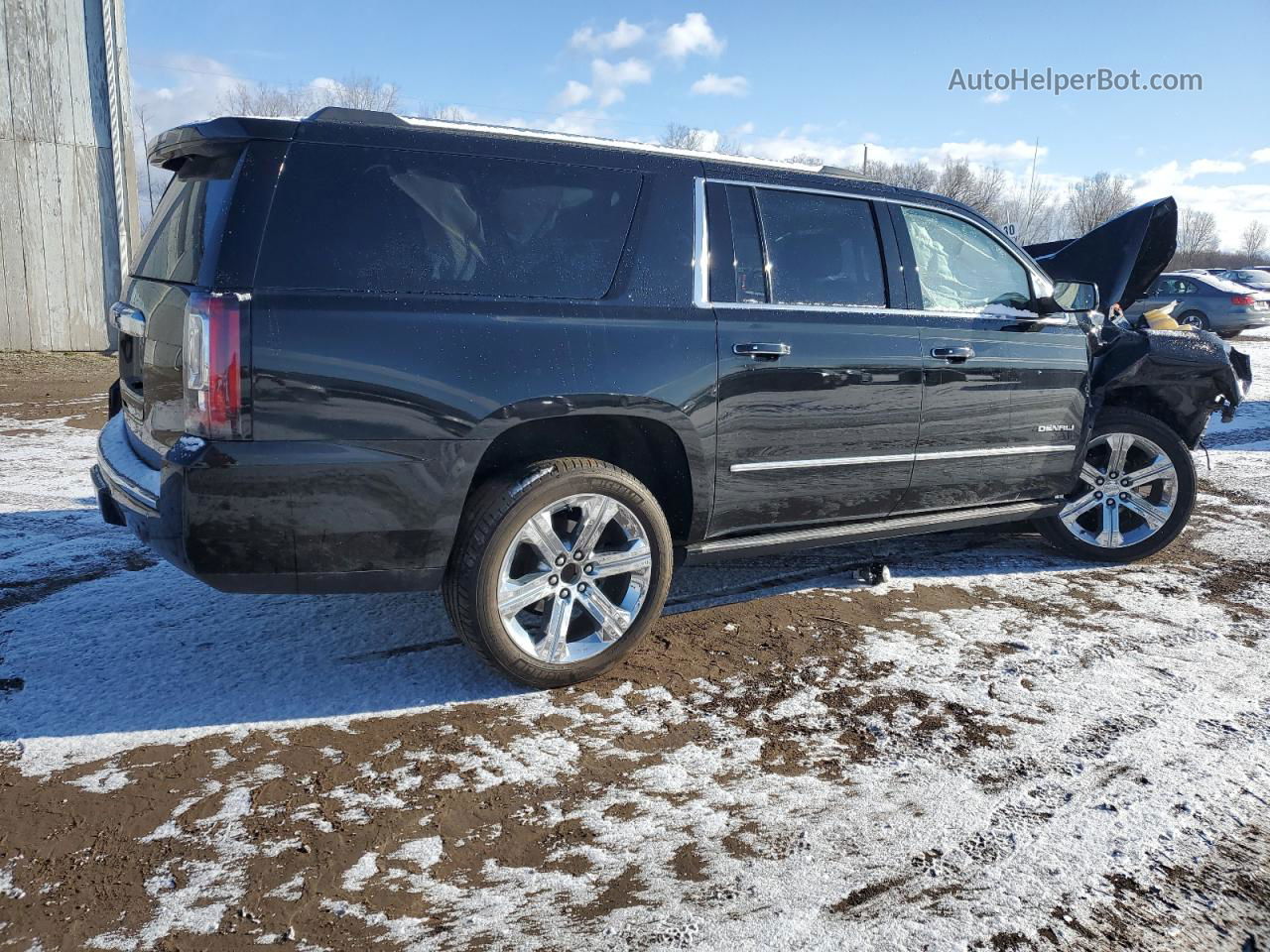 2020 Gmc Yukon Xl Denali Black vin: 1GKS2HKJ2LR282394