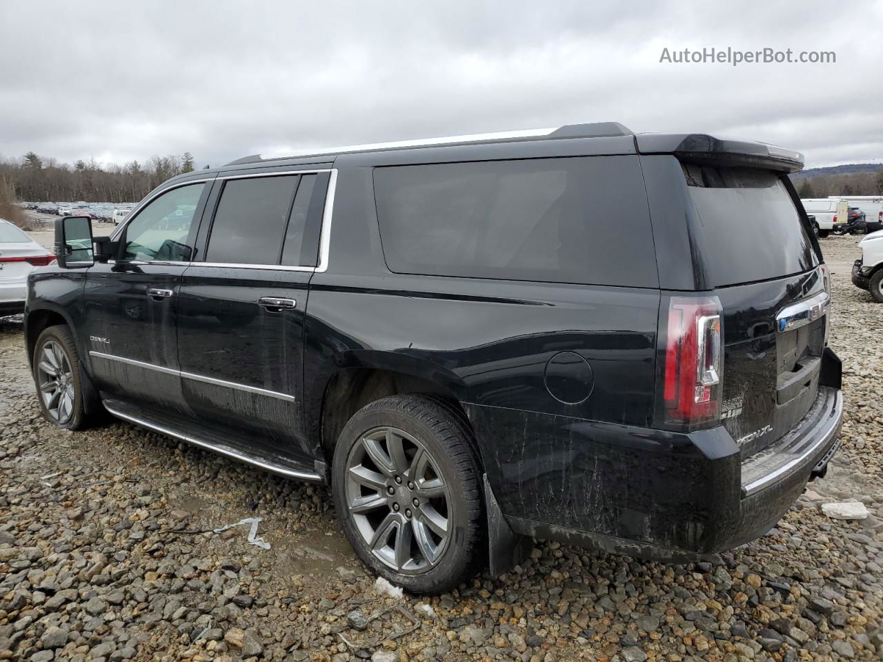 2017 Gmc Yukon Xl Denali Черный vin: 1GKS2HKJ3HR193358