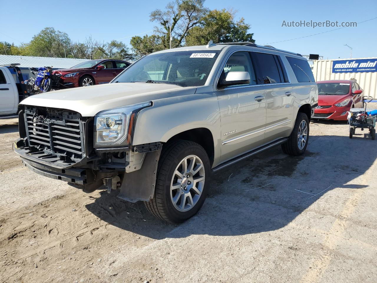 2017 Gmc Yukon Xl Denali Gold vin: 1GKS2HKJ4HR295199