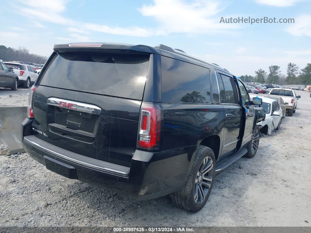 2017 Gmc Yukon Xl Denali Черный vin: 1GKS2HKJ4HR330159