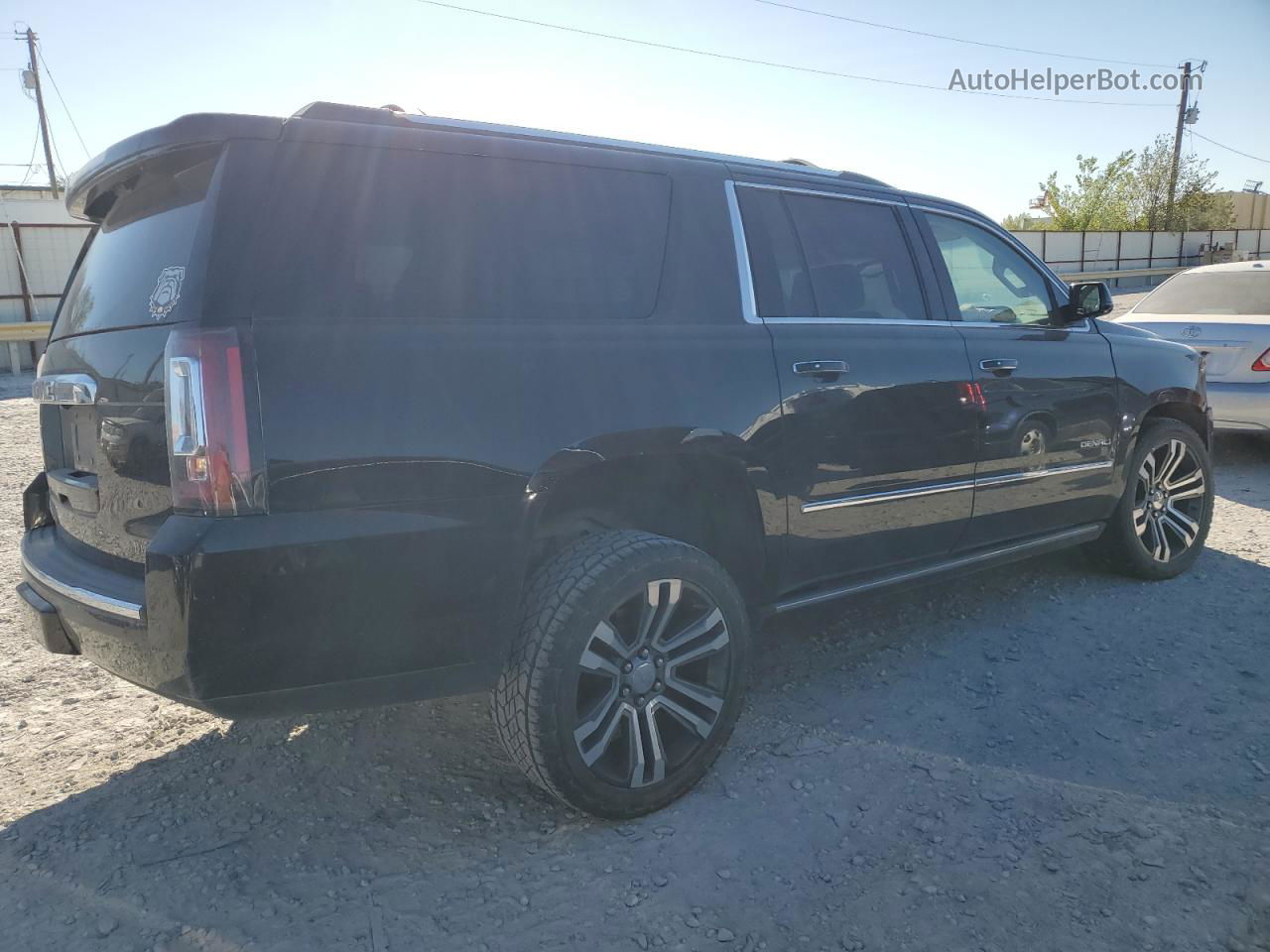 2017 Gmc Yukon Xl Denali Черный vin: 1GKS2HKJ5HR220303