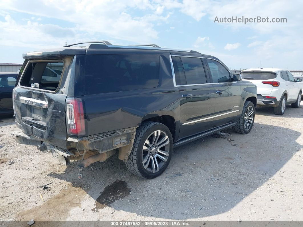 2020 Gmc Yukon Xl Denali Black vin: 1GKS2HKJ5LR176943