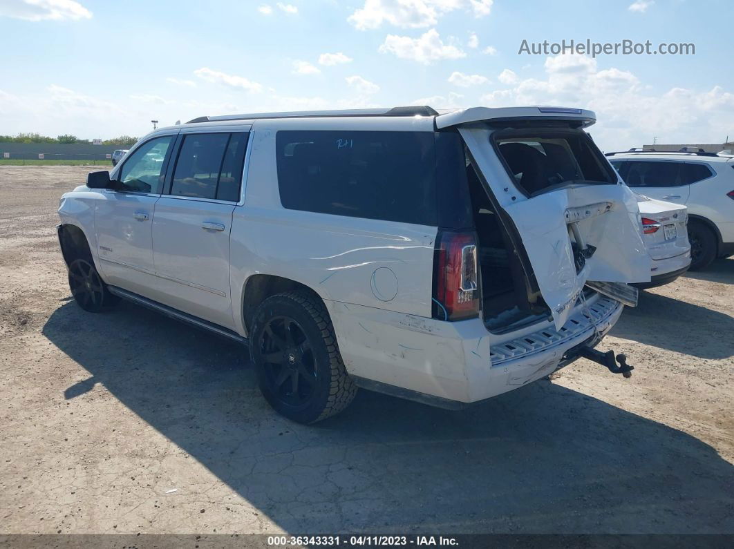 2017 Gmc Yukon Xl Denali White vin: 1GKS2HKJ6HR299464