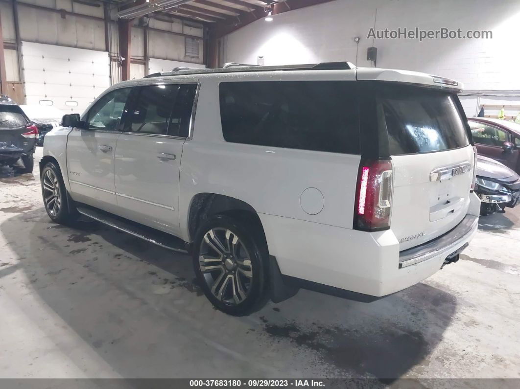 2017 Gmc Yukon Xl Denali White vin: 1GKS2HKJ6HR372168