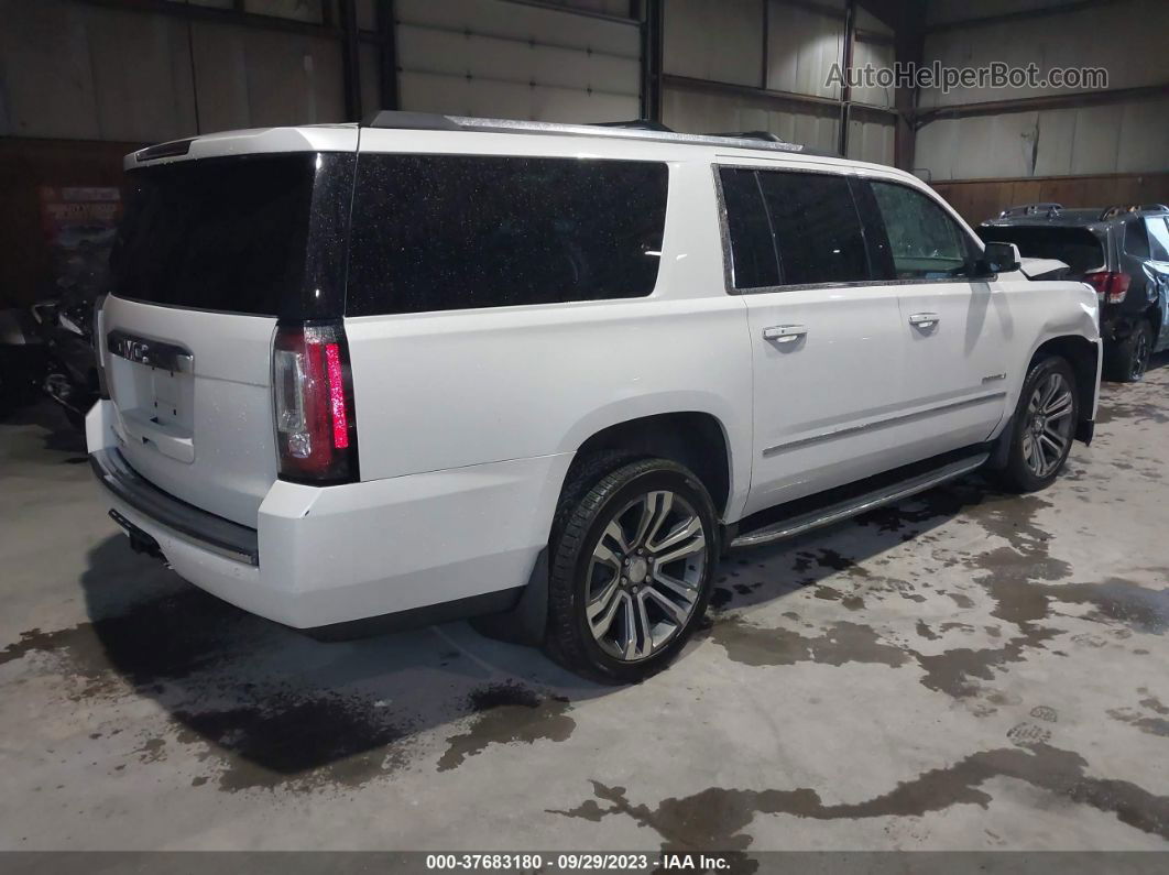 2017 Gmc Yukon Xl Denali White vin: 1GKS2HKJ6HR372168