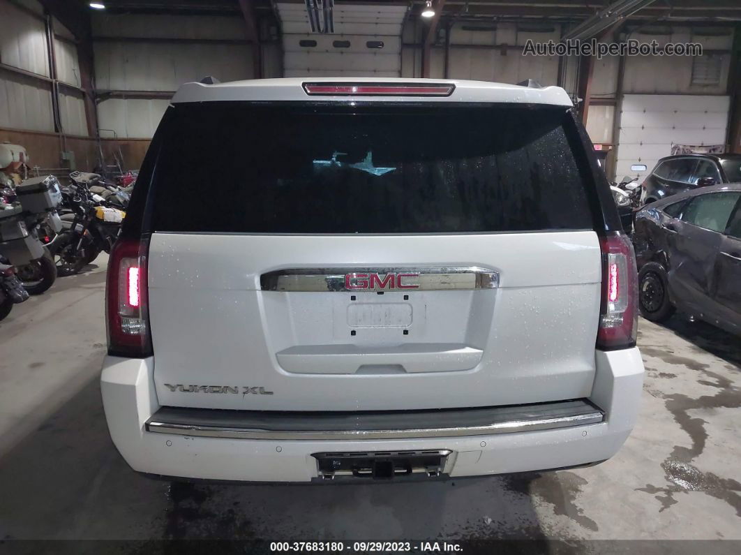 2017 Gmc Yukon Xl Denali White vin: 1GKS2HKJ6HR372168