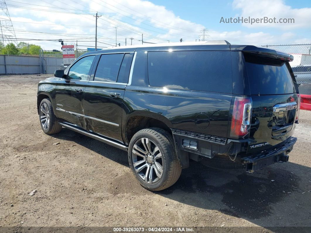 2020 Gmc Yukon Xl 4wd Denali Black vin: 1GKS2HKJ6LR105654