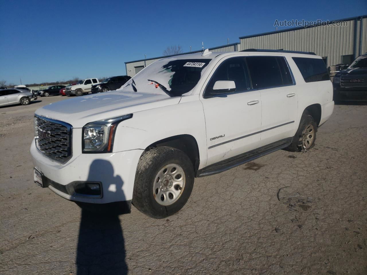 2020 Gmc Yukon Xl Denali White vin: 1GKS2HKJ6LR198594