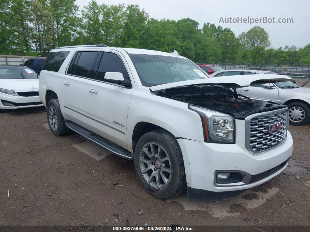 2020 Gmc Yukon Xl 4wd Denali Белый vin: 1GKS2HKJ6LR200201