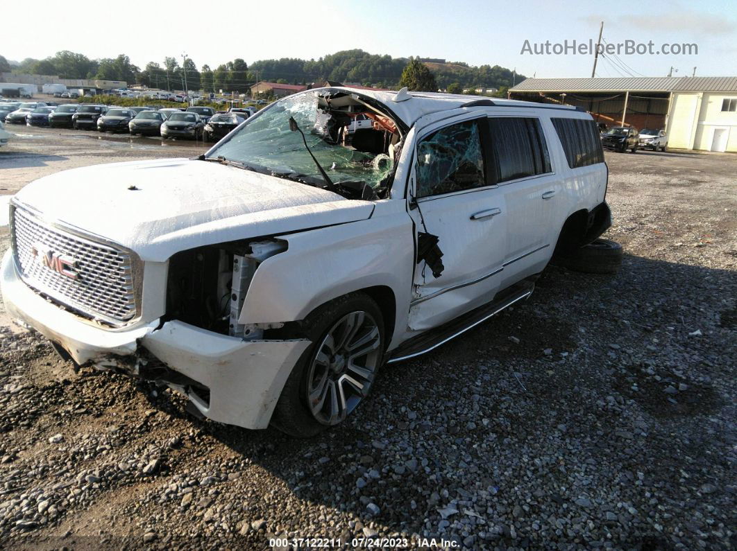 2017 Gmc Yukon Xl Denali Белый vin: 1GKS2HKJ7HR292331