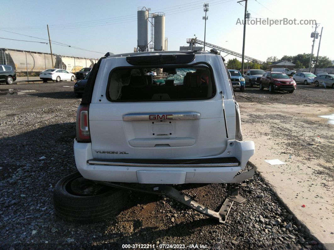 2017 Gmc Yukon Xl Denali White vin: 1GKS2HKJ7HR292331