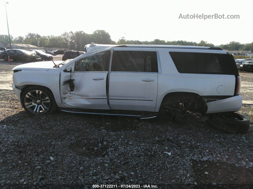 2017 Gmc Yukon Xl Denali White vin: 1GKS2HKJ7HR292331