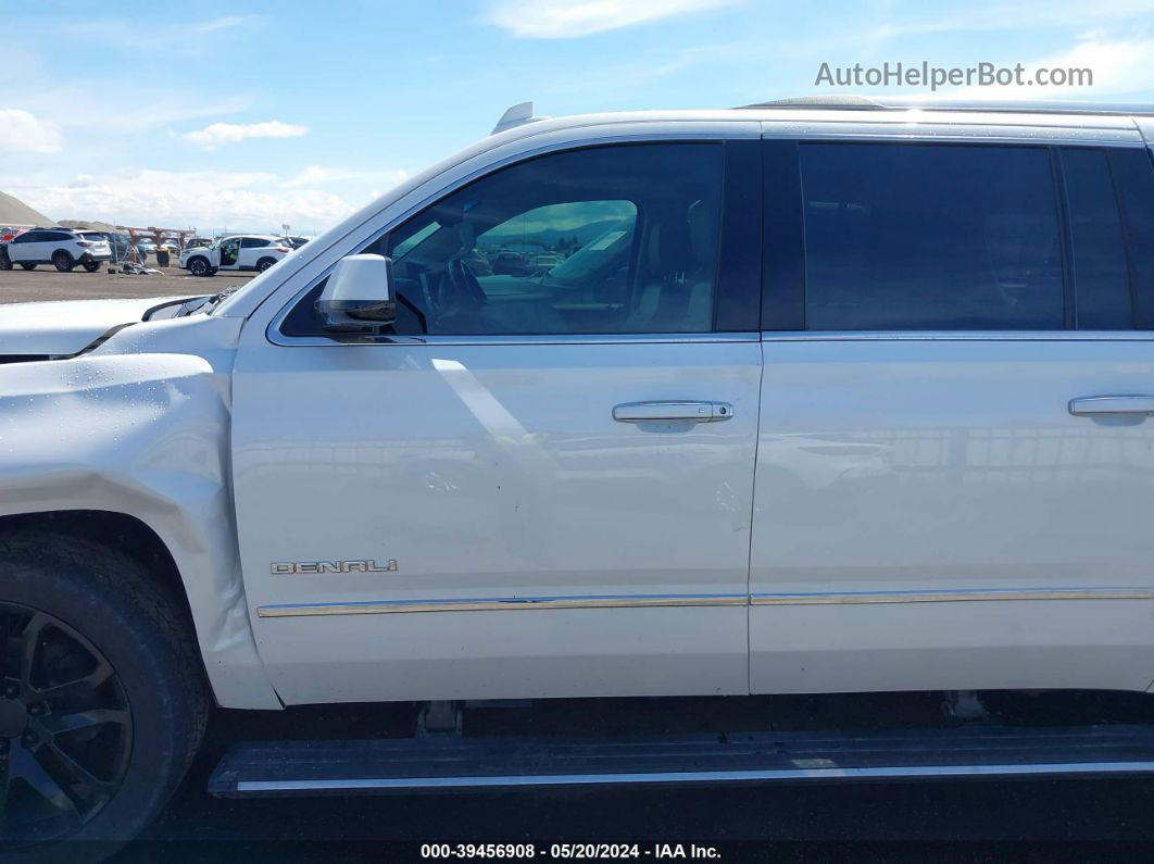 2020 Gmc Yukon Xl 4wd Denali White vin: 1GKS2HKJ7LR272573