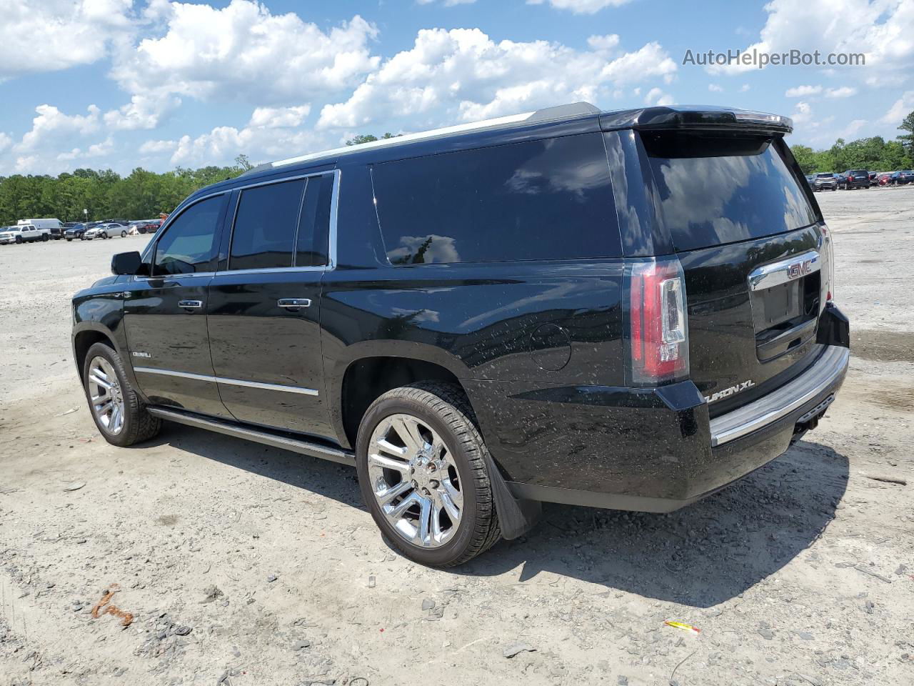 2017 Gmc Yukon Xl Denali Black vin: 1GKS2HKJ8HR224636