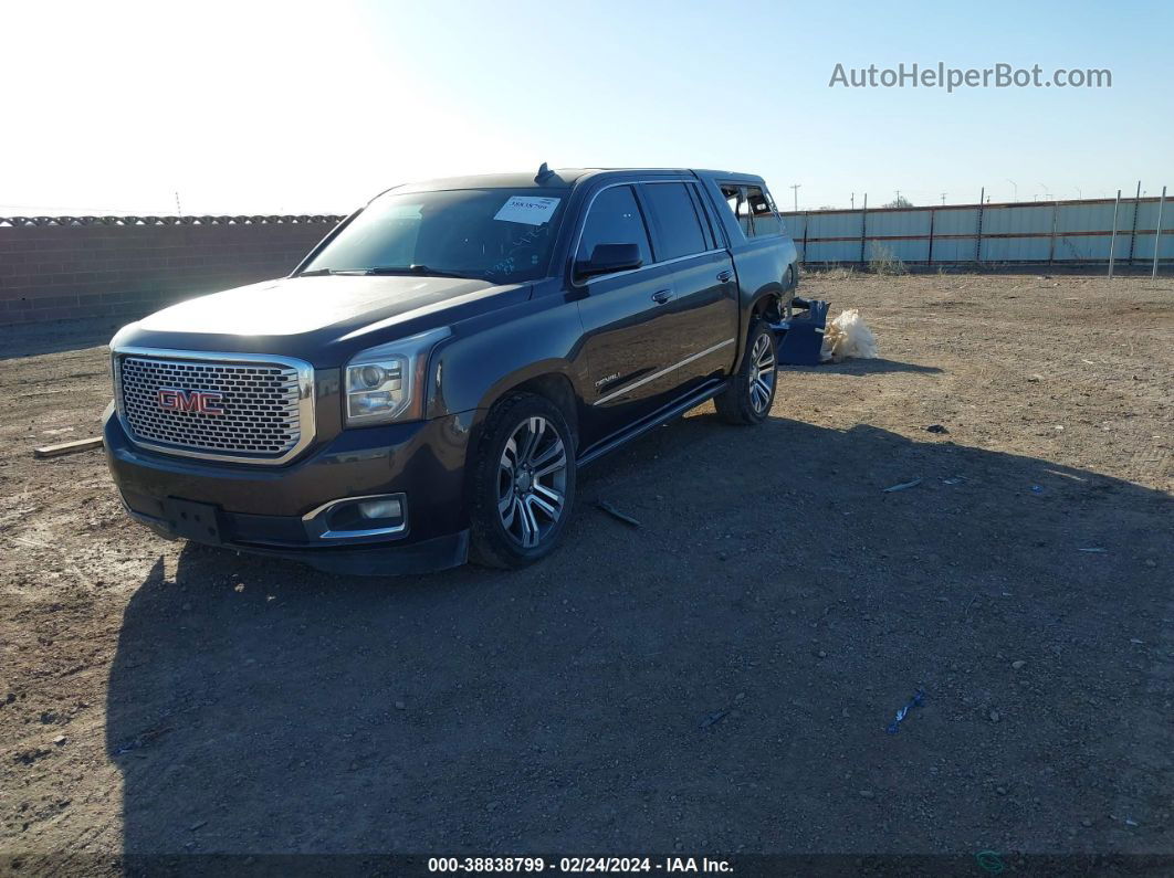 2017 Gmc Yukon Xl Denali Gray vin: 1GKS2HKJ8HR397895