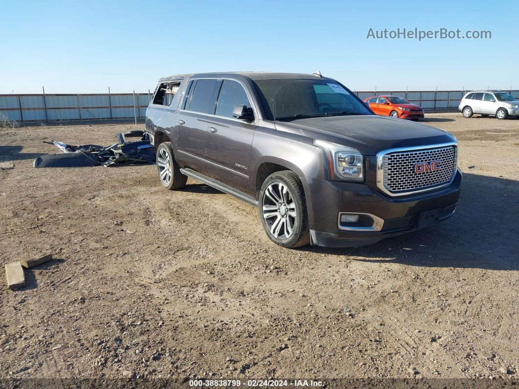 2017 Gmc Yukon Xl Denali Gray vin: 1GKS2HKJ8HR397895